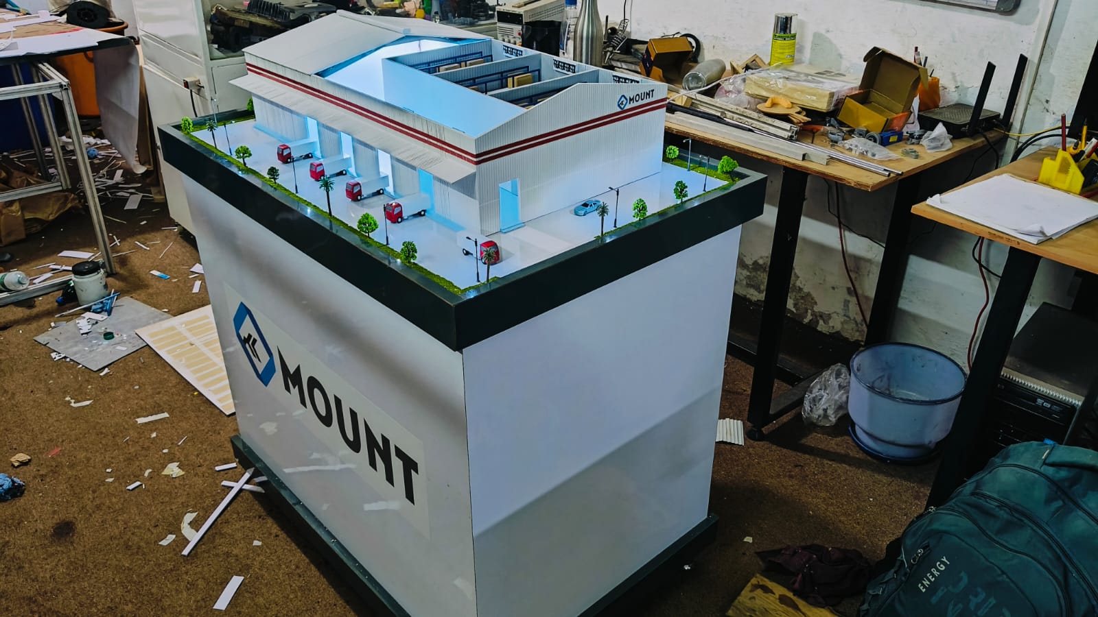 K-Mount Bangalore 3D Scale Model