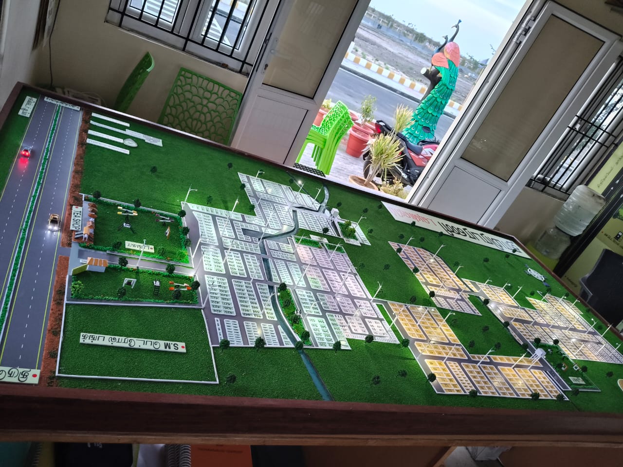 Thamirabarani Plot Layout Tuticorin 3D Scale Model